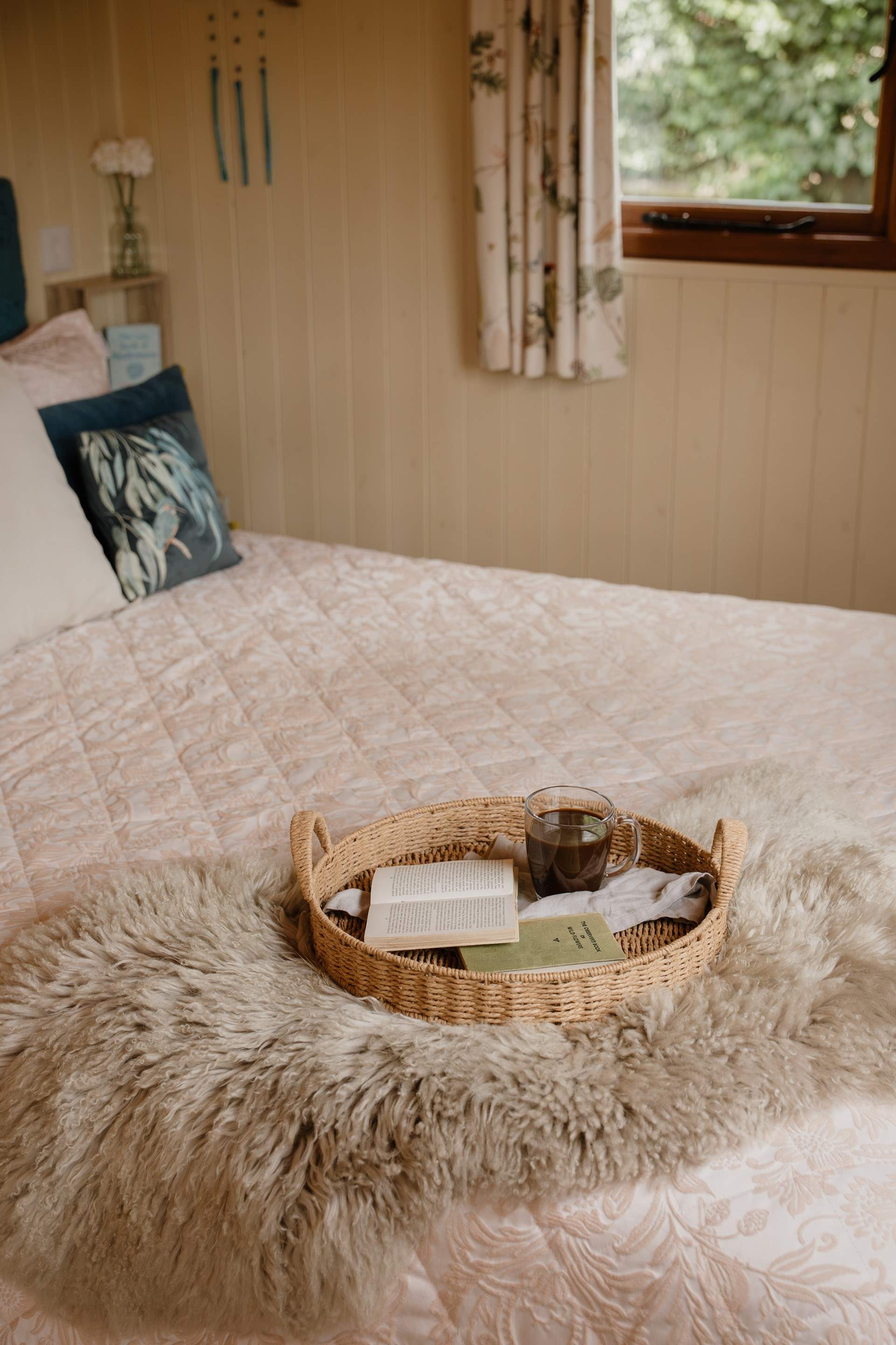 Sink into the luxury linens for a peaceful slumber. 