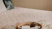 Sink into the luxury linens for a peaceful slumber. 