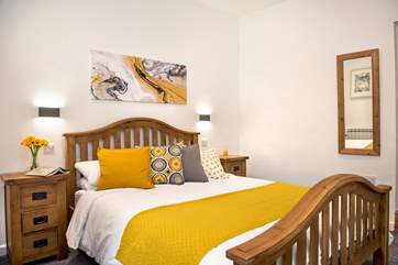 The gorgeous bedroom.
