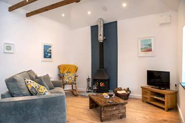 You can snuggle up on the sofa or why not have a gentle rock in the rocking chair!