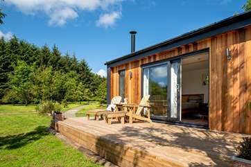 The sun-loungers are, of course, a great place to enjoy the view from too.