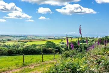 Such a wonderful setting, with stunning views for miles.