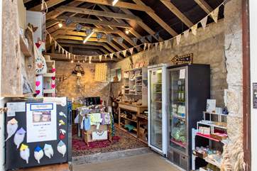 Stocked with plenty of essentials and treats.