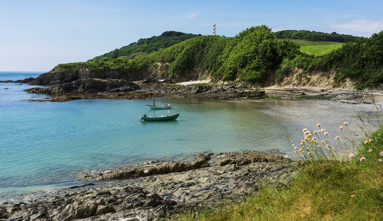 Menabilly is wonderful for swimming and can only be accessed by foot. 