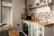 Rustle up an intimate dinner in the lovely kitchen.