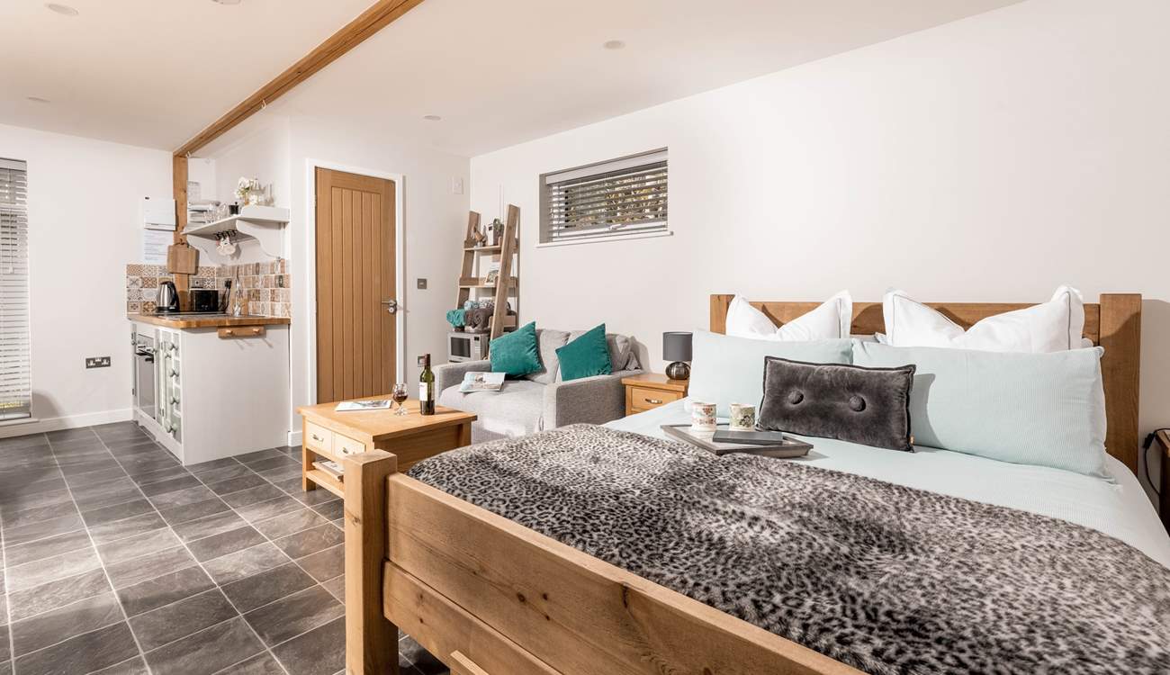 Boasting open-plan living and a calming ambience.