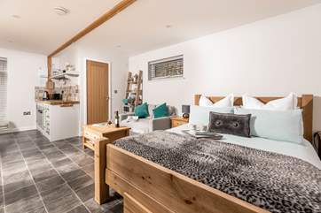 Boasting open-plan living and a calming ambience.