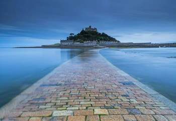St Michael's Mount is just an amble along the coast path.
