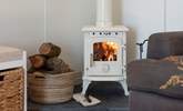 The toasty wood-burner will keep you cosy out-of-season. - Thumbnail Image