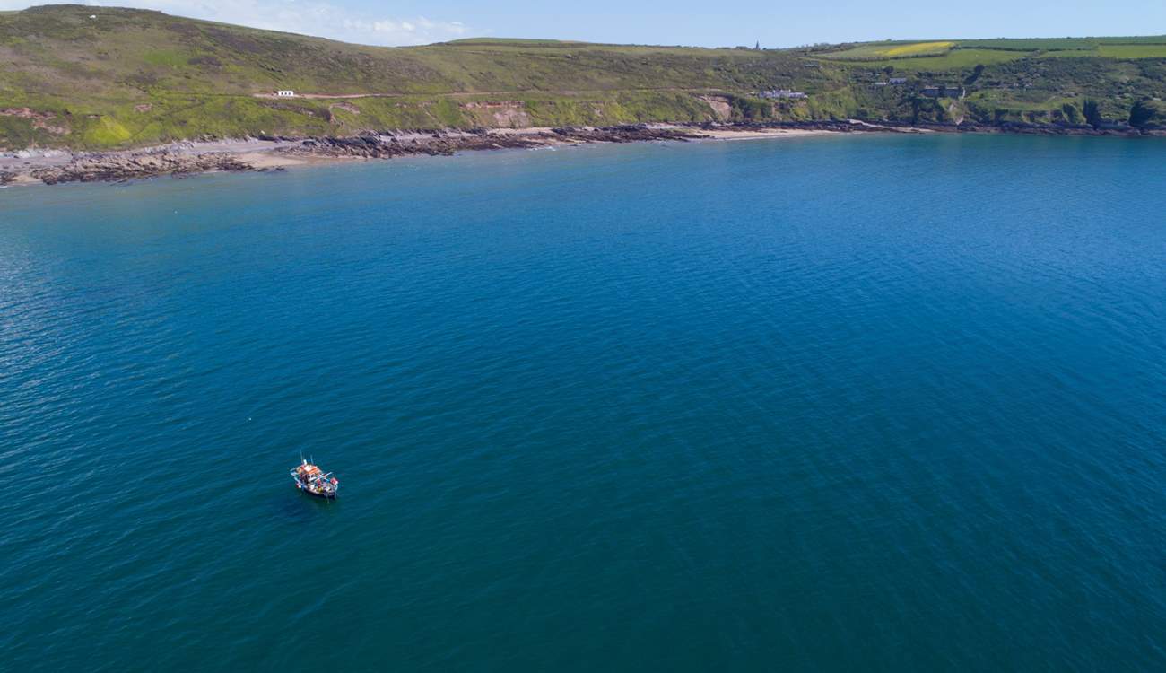 Sit back, relax and watch the comings and goings of coastal life - from sailing vessels to dolphins.