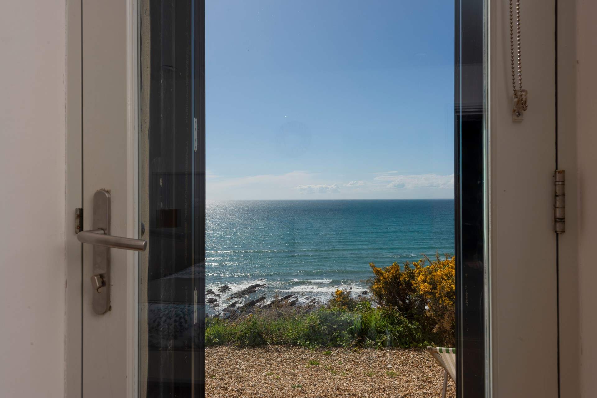 Lie back and take in that view.