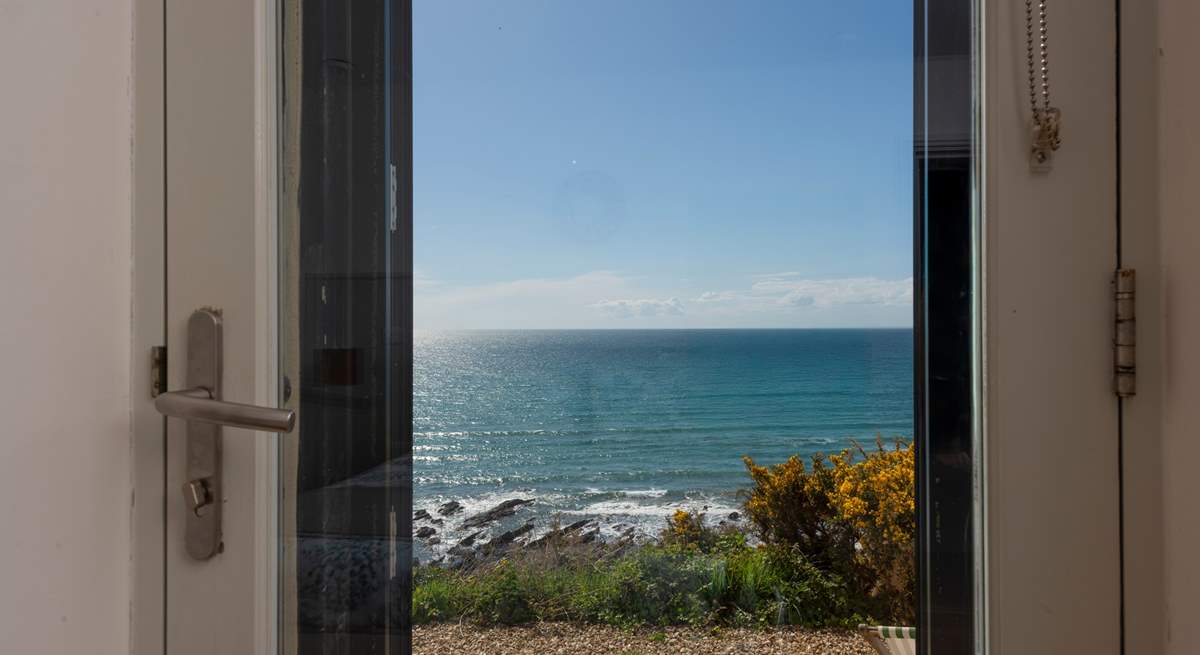 Lie back and take in that view.