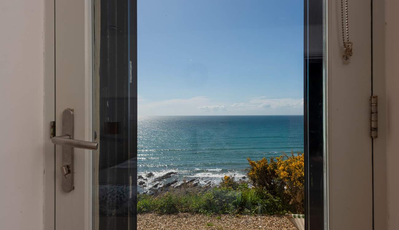 Lie back and take in that view.