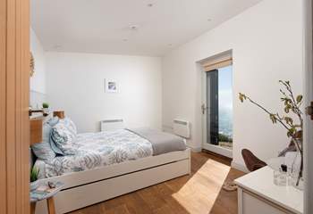 Enjoy lazy mornings and breakfast in bed.