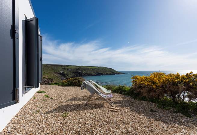 The panoramic views look towards the Rame Head Heritage Coast in one direction.