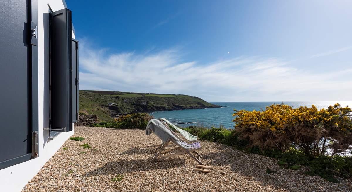 The panoramic views look towards the Rame Head Heritage Coast in one direction.