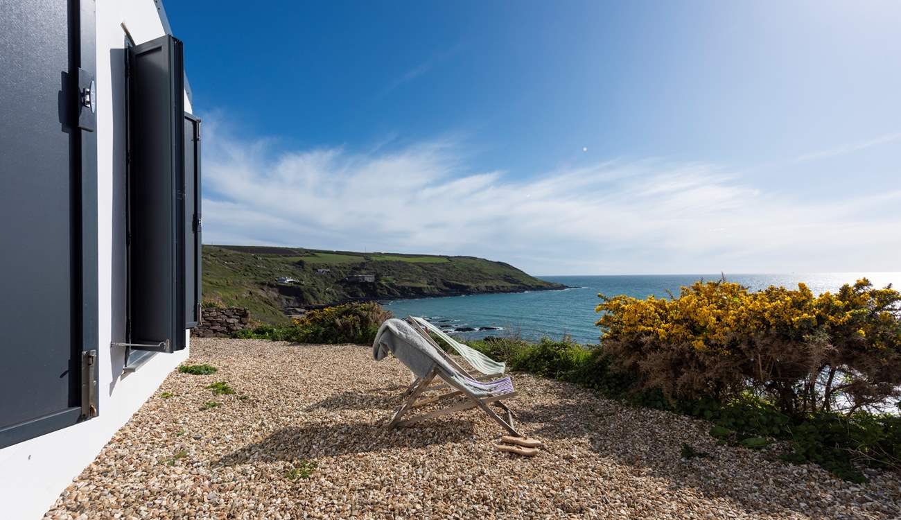 The panoramic views look towards the Rame Head Heritage Coast in one direction.