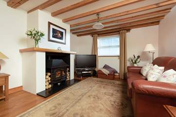 The huge sitting-room.