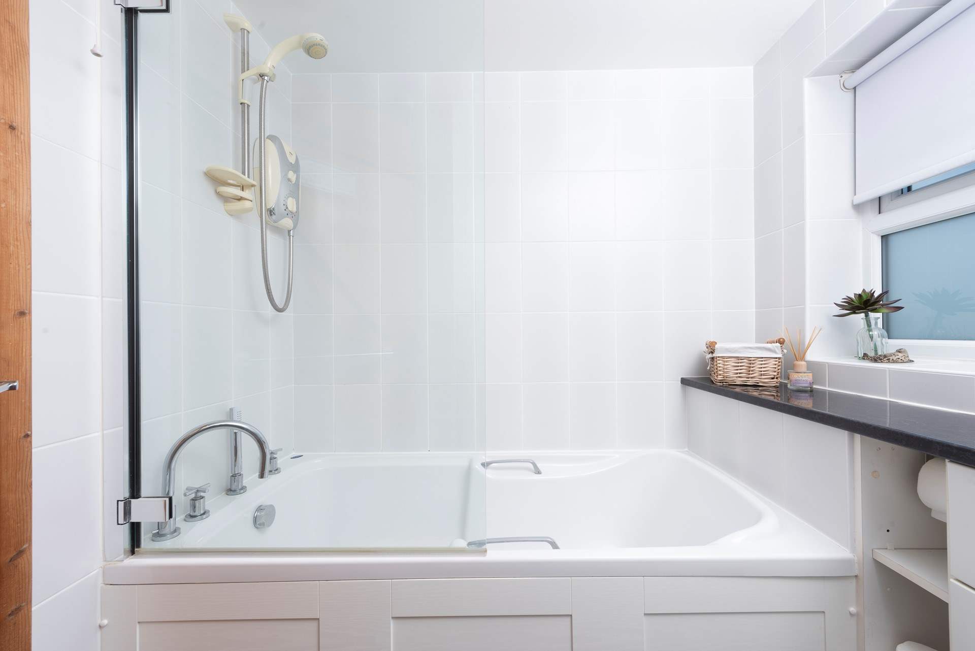 The family bathroom.