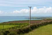 The views from the garden over to the West.