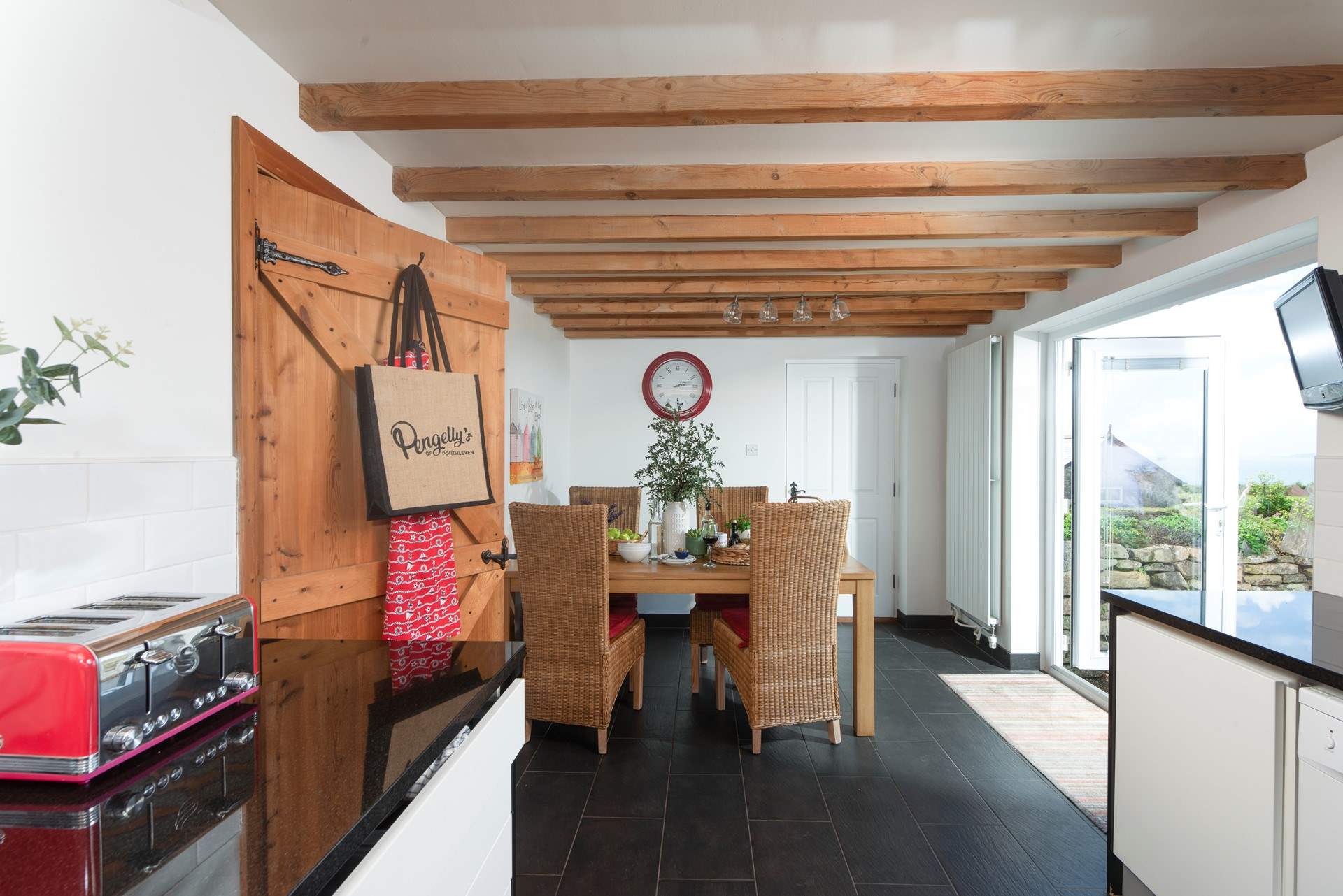 Open up the double doors and let the oceanic air in.