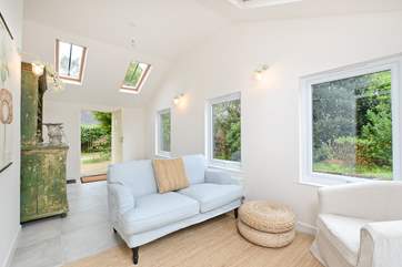 The stunning sun-room.