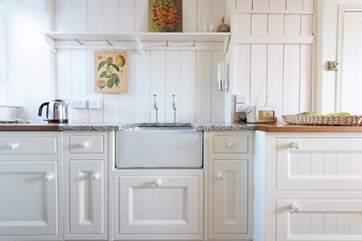 The farmhouse kitchen.