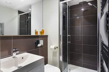The en suite shower-room, leads off from the master bedroom.