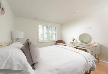 Sleep tight in bedroom 1 with luxurious linens.