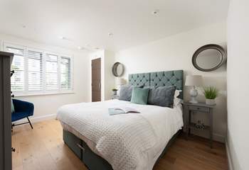 Bedroom 2 can be made up as twin beds or a 'zip and link' super-king.