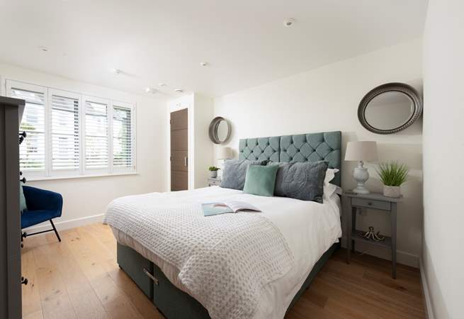 Bedroom 2 can be made up as twin beds or a 'zip and link' super-king.