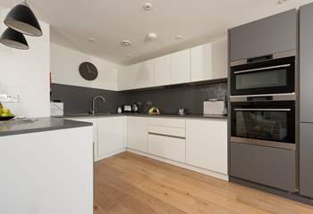 Whip up a feast in this stylish kitchen.