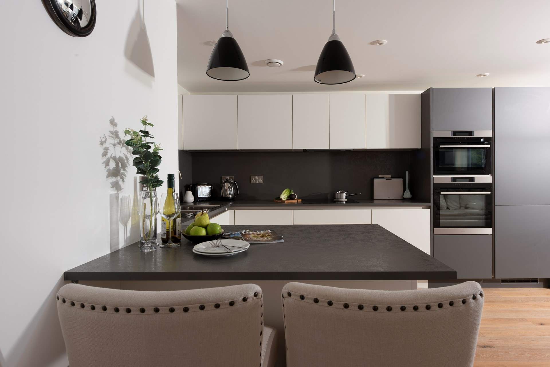 Share a glass of wine and plan the days adventures.
