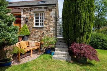 There are plenty of places to choose from to sit and read a good book.