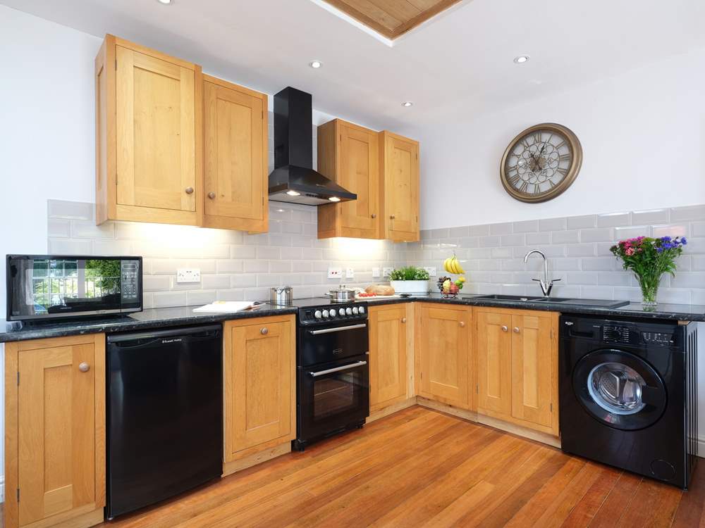 The kitchen has everything you need to cook up a feast.