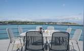 Dine in style overlooking Bembridge harbour. *Outdoor furniture is now teak.  New photographs to come. - Thumbnail Image