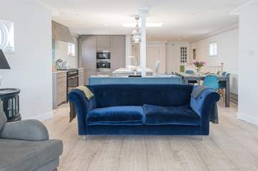 Relax in the huge comfy sofas and watch the tide ebb and flow.