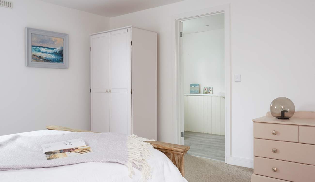 Leading into the en suite bathroom from bedroom 4.