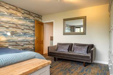 The master bedroom is a lovely size.