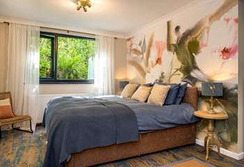 This bedroom is tucked away, what a tranquil spot (Bedroom 2).