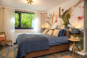 This bedroom is tucked away, what a tranquil spot (Bedroom 2).