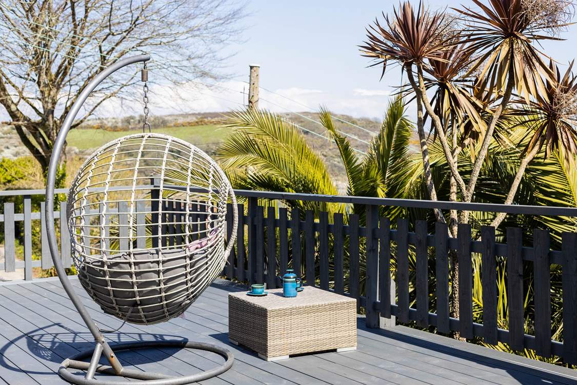 Time to chill in your egg chair with a cup of coffee.