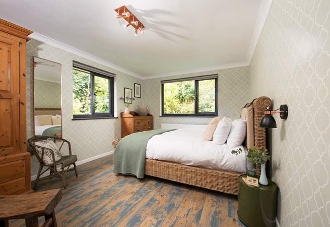 Picture perfect for a relaxing nights sleep in bedroom 3.