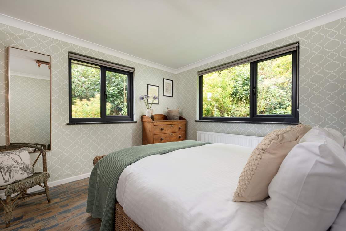 The perfect haven blending into the rolling countryside beyond.