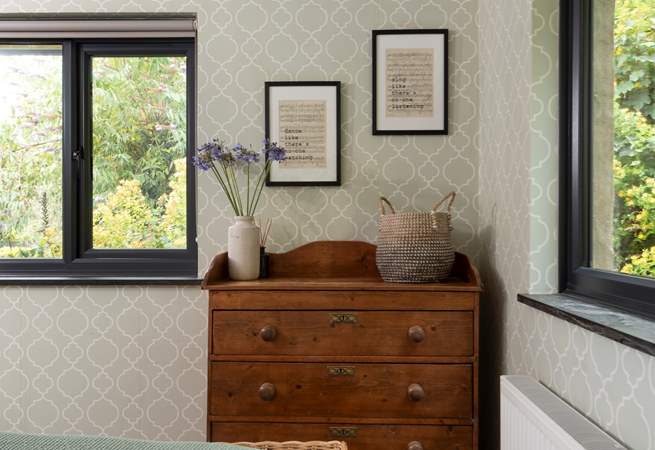 Choice pieces of furniture enhance every room in this beautiful home.