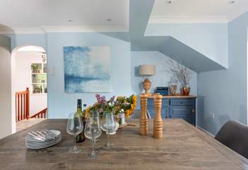 The home is presented impeccably.