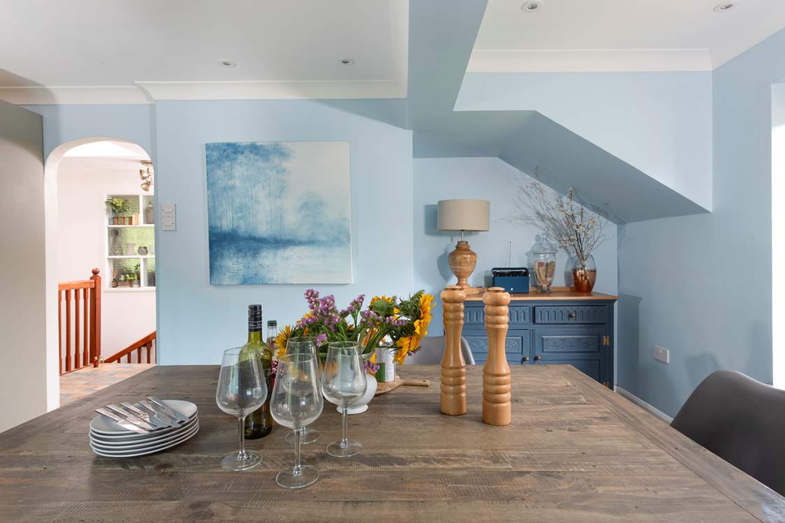 The home is presented impeccably.