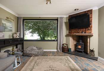 Such a peaceful setting, light the fire snuggle up and relax.