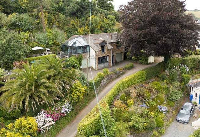 An enviable elevation and stunning outlook.