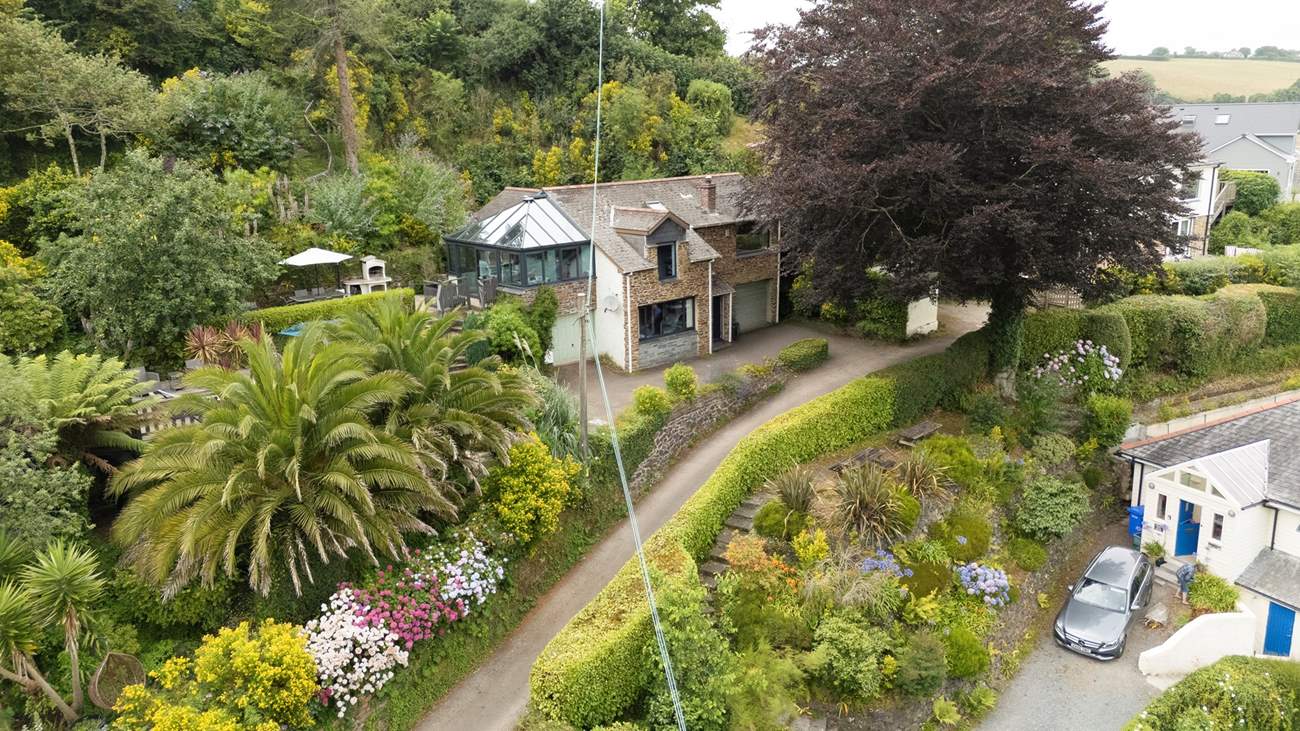 An enviable elevation and stunning outlook.